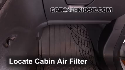2015 Ford Transit Connect XL 2.5L 4 Cyl. Mini Cargo Van Filtre à air (intérieur) Contrôle